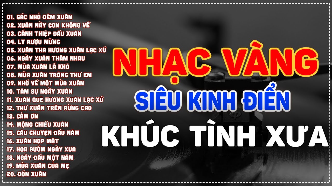 NHẠC VÀNG SIÊU KINH ĐIỂN - KHÚC TÌNH XƯA - NHẠC LOSSLESS TEST LOA CAO CẤP