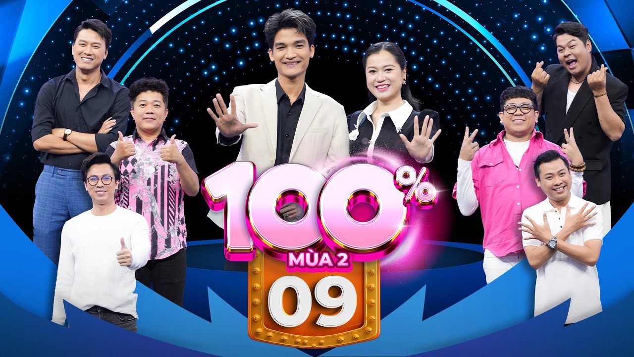 100% Mùa 2 | Tập 9: Lâm Vỹ Dạ bị "phản đối" vì câu hỏi độc lạ, Quách Ngọc Tuyên bị đàn em "cà khịa"