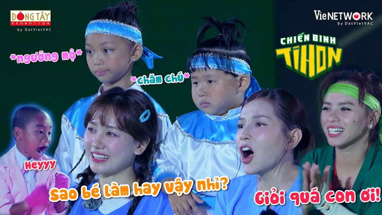 Puka và Gin Tuấn Kiệt tự hào vì các "chiến binh nhí" đạt kết quả tốt | Chiến Binh Tí Hon #10