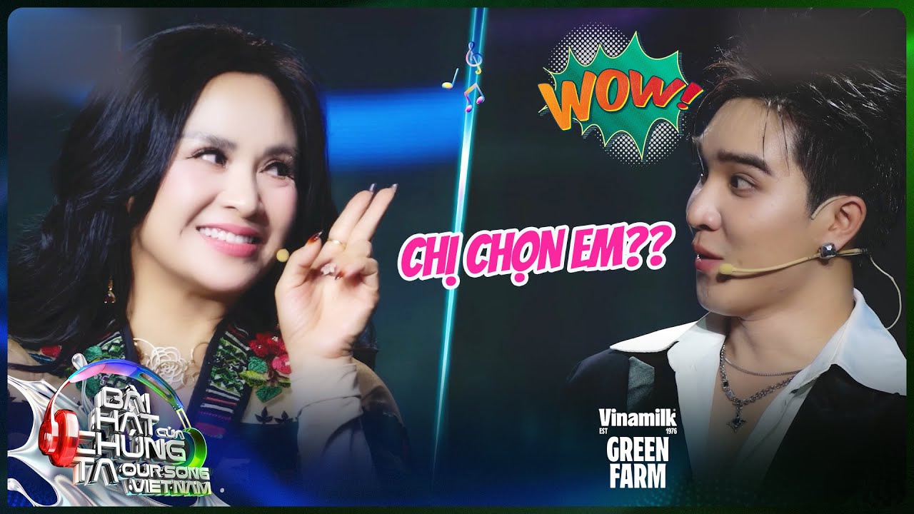 OgeNus bất ngờ khi diva Thanh Lam quyết định chọn mình để ghép cặp | Our Song Việt Nam