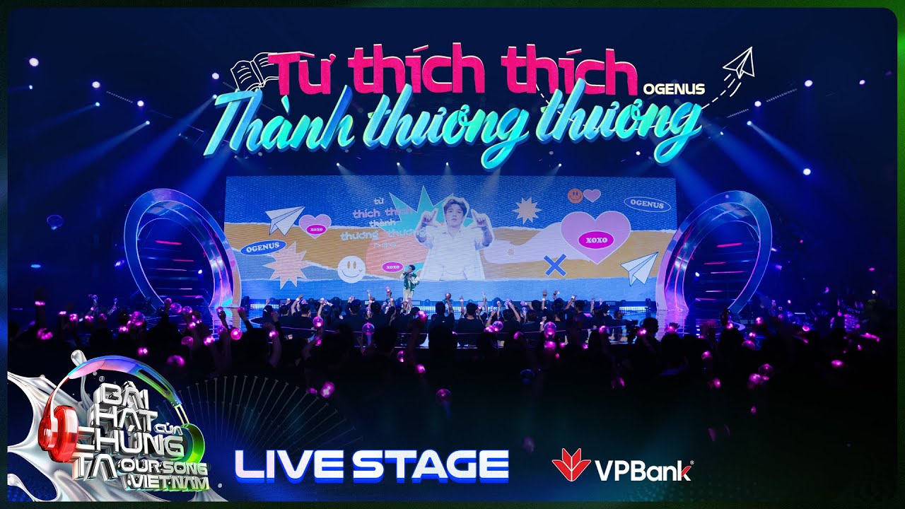 Từ Thích Thích Thành Thương Thương - OgeNus hát ballad cực ngọt | Our Song Việt Nam [Live Stage]