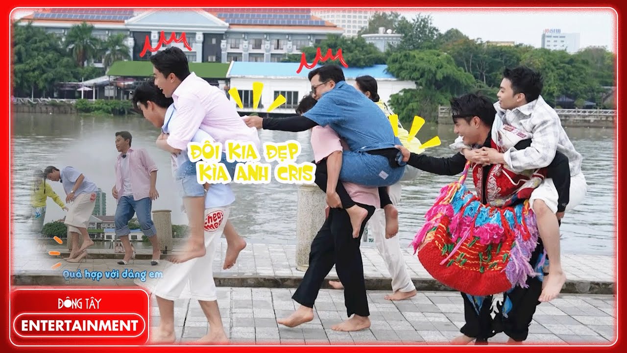 Negav chật vật vì giày cao gót, HIEUTHUHAI giành giày "cao gót" vì hợp outfit | 2 Ngày 1 Đêm #61