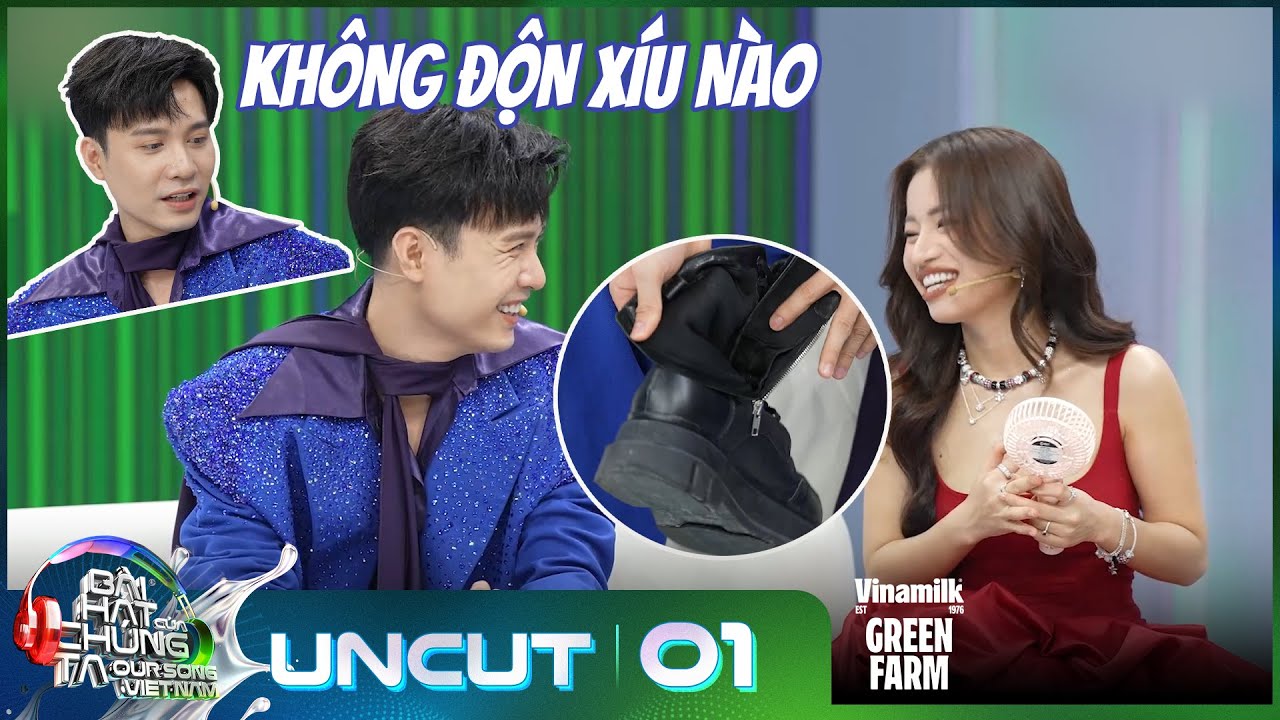 Uncut Tập 1: Phạm Anh Duy "quê nhẹ" vì bị Lâm Bảo Ngọc "tố" mang giày độn | Our Song Việt Nam