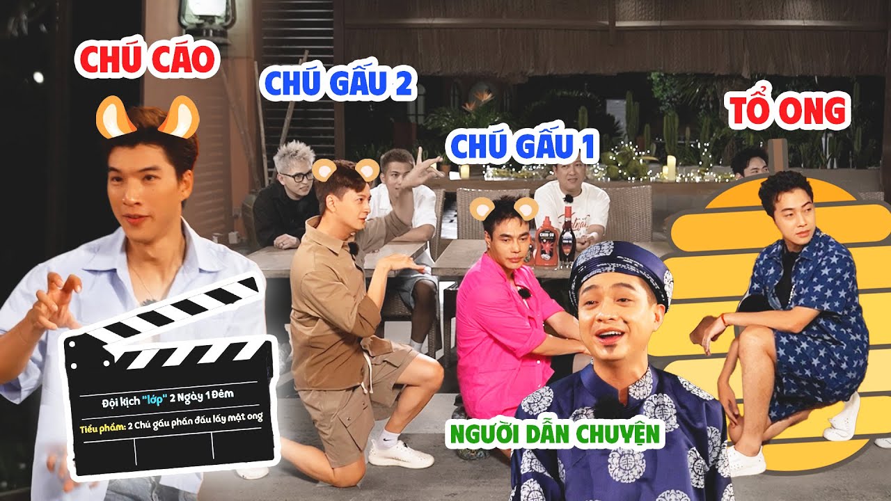 B Ray khiến dàn cast "dòm miệng" trong mòn mỏi, HIEUTHUHAI bị ép ăn tái xanh mặt mày | 2N1Đ #37