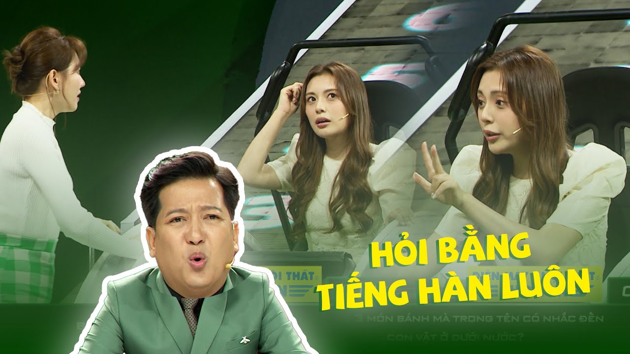 Hari Won "bắn" tiếng Hàn đọc câu hỏi cho Young Ju, Hoàng Mỹ An đổ mồ hôi hột | Nhanh Như Chớp #3