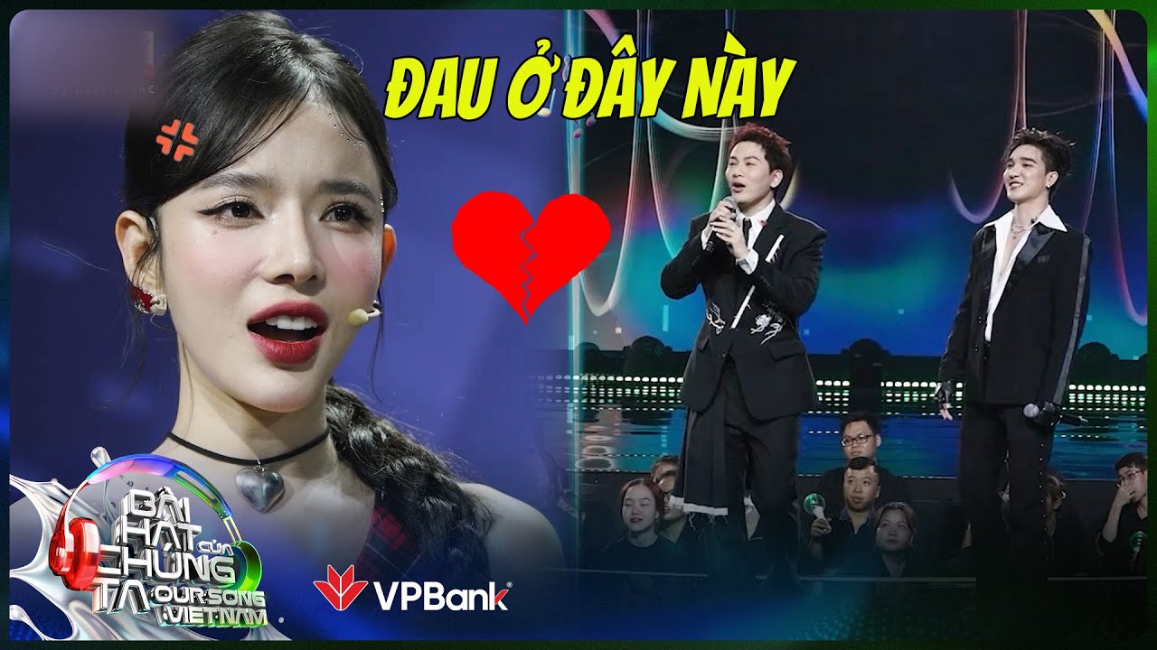 LyLy "đau lòng" khi Mai Tiến Dũng quay xe phút cuối sau màn song ca với Ogenus | Our Song Việt Nam