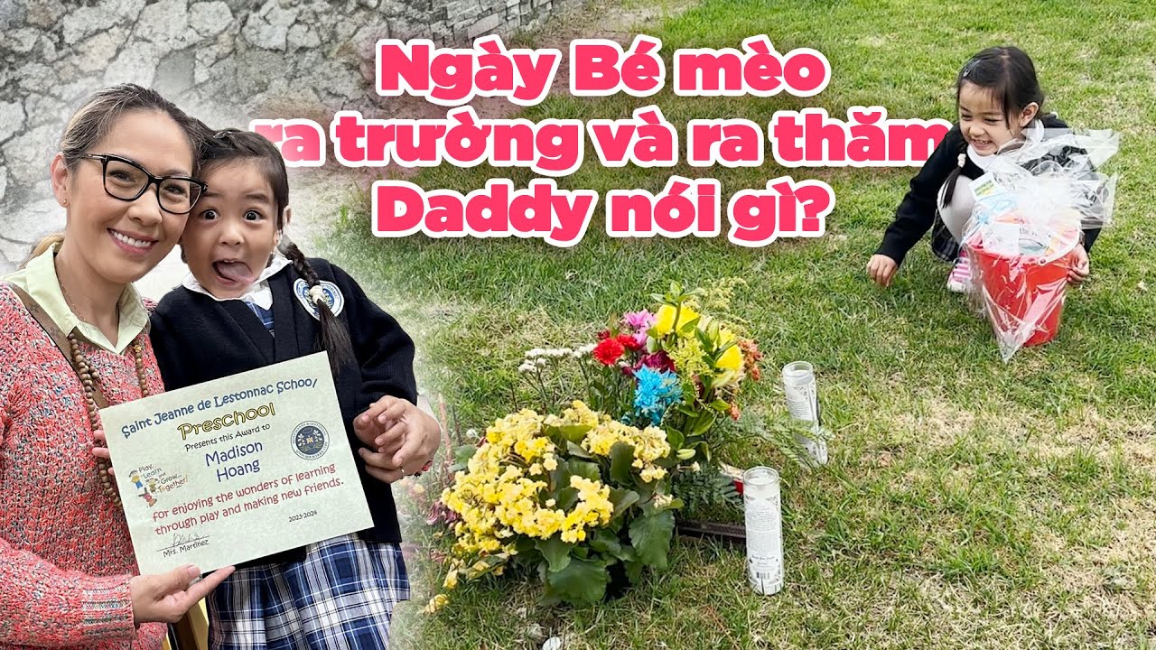 Ngày bé mèo ra trường và ra thăm Daddy và nói những gì?_DucTienOfficial