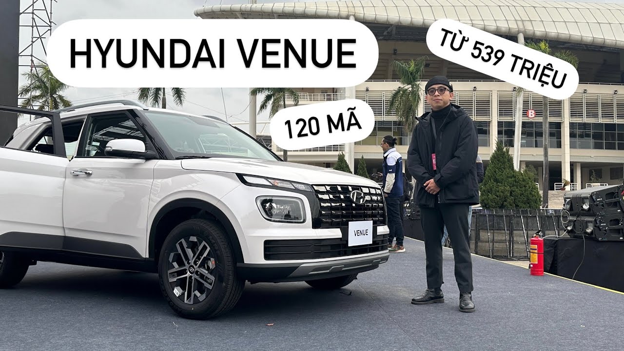 Trên tay nhanh Hyundai Venue 2023: giá từ 539 triệu, mạnh nhất phân khúc | Đường 2 Chiều