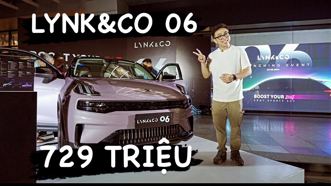 Trải nghiệm cực nhanh Lynk&Co 06: 729 triệu, 1 bản duy nhất, cực nhiều công nghệ và trang bị!