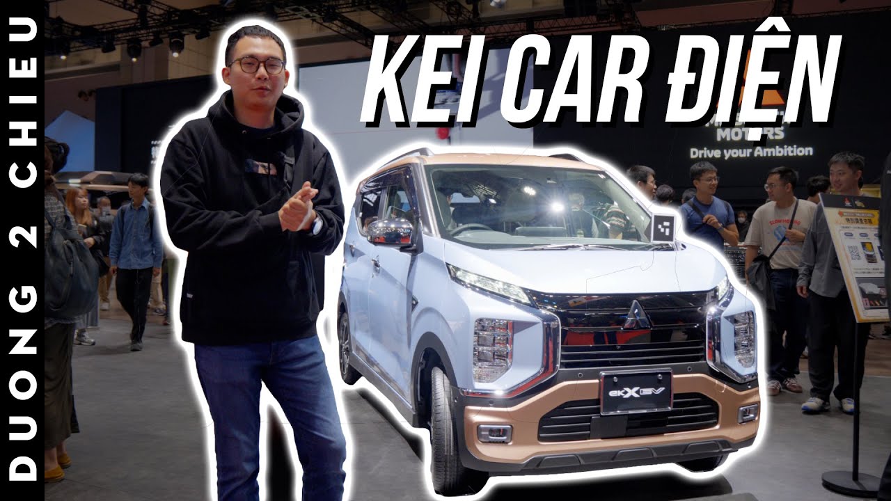 Mitsubishi eK X EV - Kei car nhỏ xinh mà option mênh mông | Japan Mobility Show #11