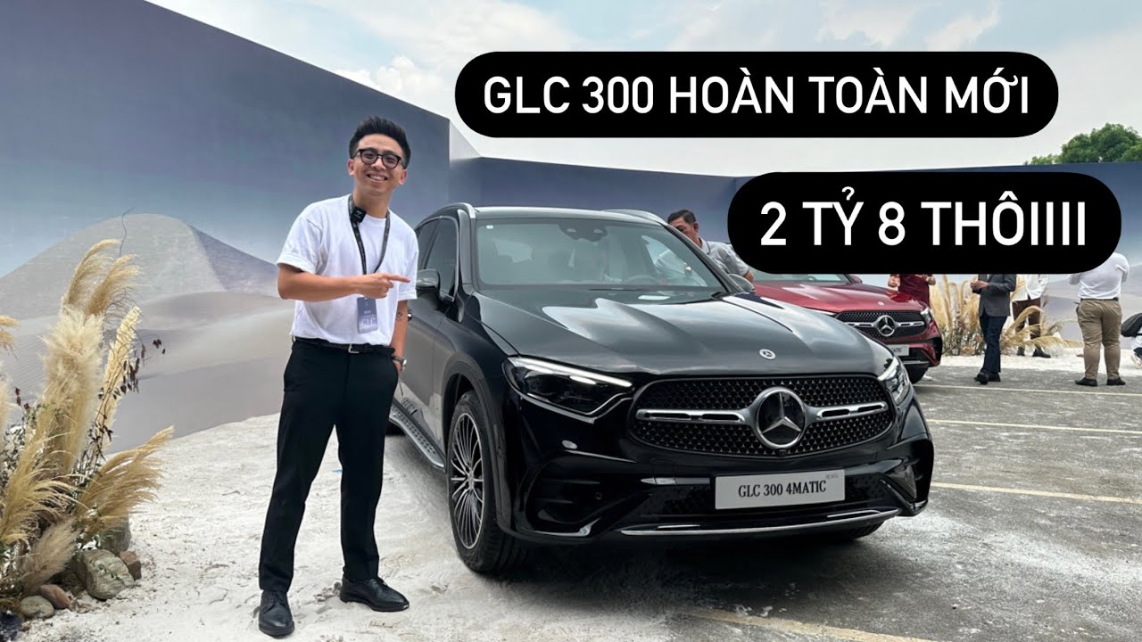 Mercedes-Benz GLC 300 4matic thế hệ mới: giá 2 tỷ 8 ngoại hình mới, trang bị mới | Đường 2 Chiều