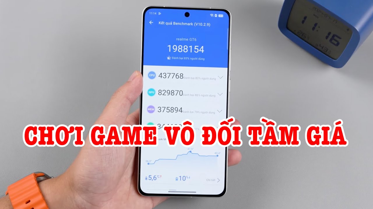 Test Game Realme GT6 : CHƠI GAME VÔ ĐỐI TẦM GIÁ!