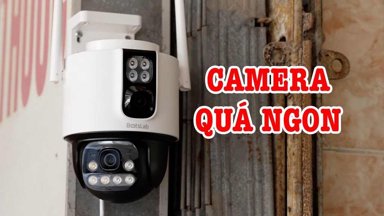 Mình vừa mua 2 Camera ngoài trời quá ngon về cho gia đình!