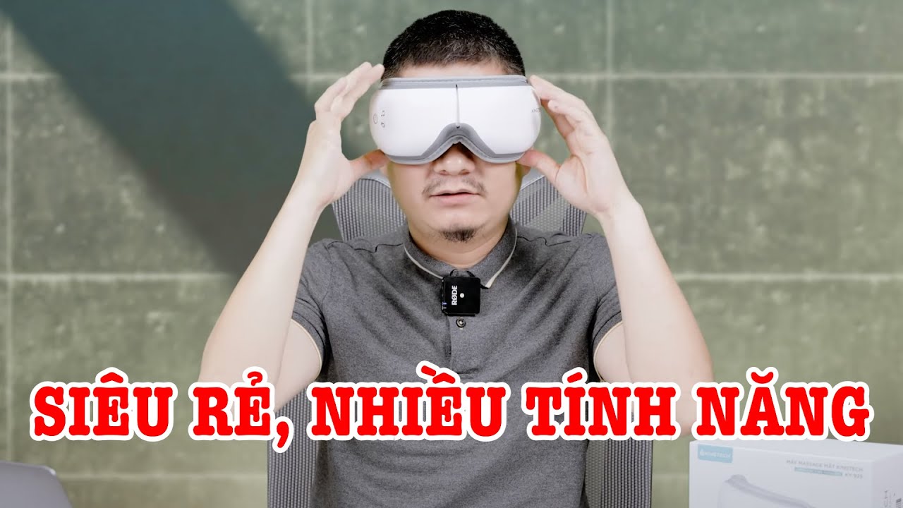 Đây là máy Massage mắt GIÁ SIÊU RẺ, có nhiều tính năng mà mình đang dùng KINGTECH KY-925