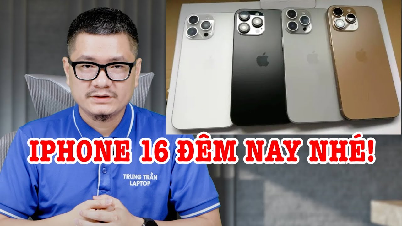 Đêm nay iPhone 16 và những sản phẩm Apple nào ra mắt?