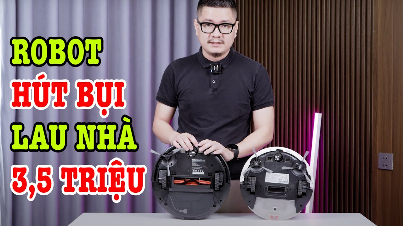 Đánh giá Xiaomi Robot Vacuum E10C chỉ 3,5 triệu có cả lau nhà!