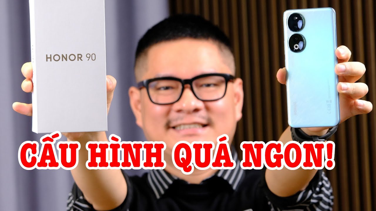 Mở hộp đánh giá Honor 90 : Bất ngờ với cấu hình rất tốt trong tầm giá!