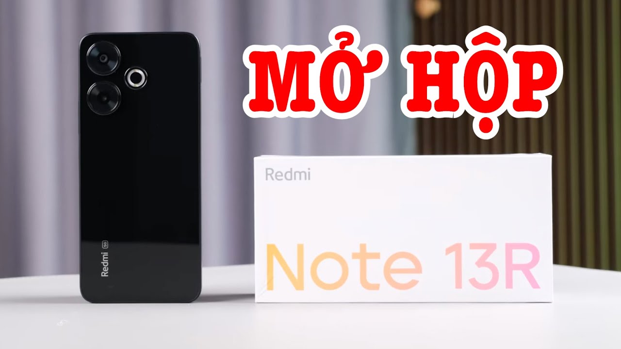 Mở hộp Redmi Note 13R có gì tốt trong tầm giá 3 đến 4 triệu?