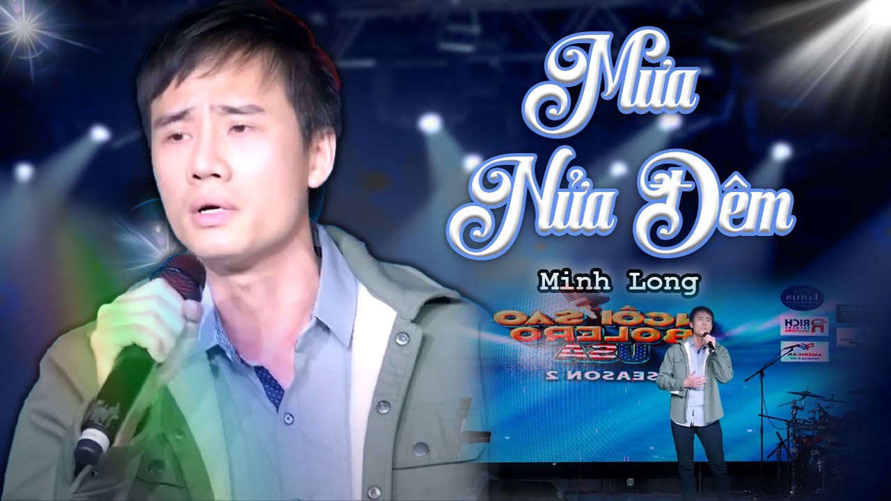 Mưa Nửa Đêm - Minh Long | Nhạc Xưa Trữ Tình Hay Tê Tái