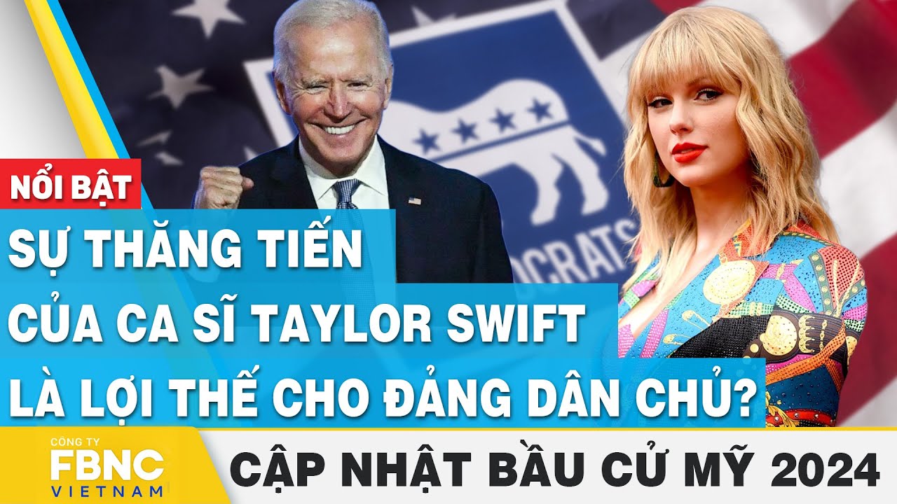 Sự thăng tiến của ca sĩ Taylor Swift là lợi thế cho đảng dân chủ? | Cập nhật Bầu cử Mỹ 2024