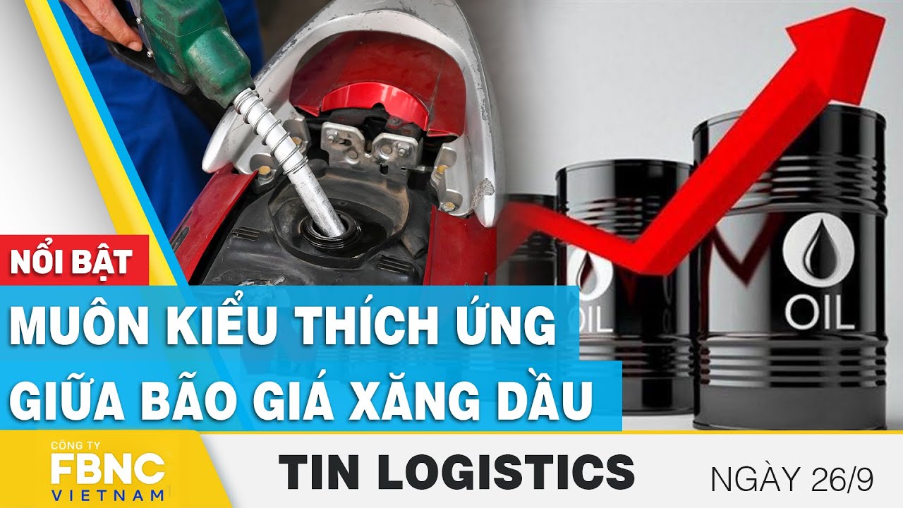 Muôn kiểu thích ứng giữa bão giá xăng dầu | Tin Logistics 26/9