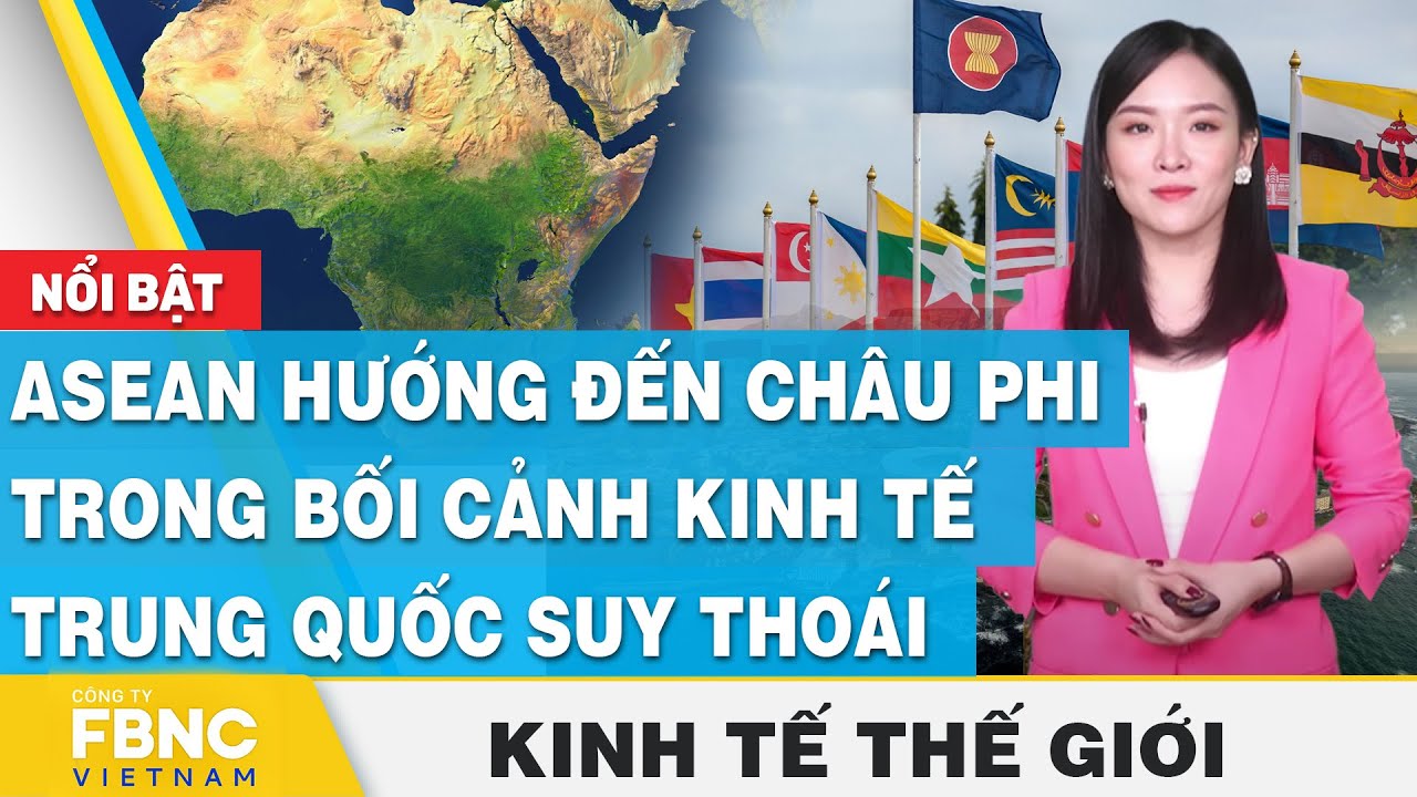 ASEAN hướng đến châu Phi trong bối cảnh kinh tế Trung Quốc suy thoái | Kinh tế thế giới | FBNC