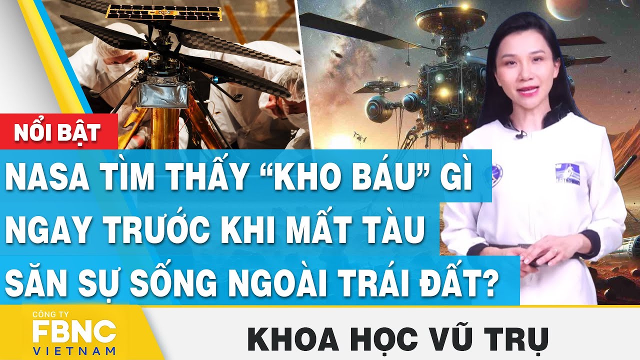 NASA tìm thấy “kho báu” gì ngay trước khi mất tàu săn sự sống ngoài Trái Đất? | Khoa học vũ trụ