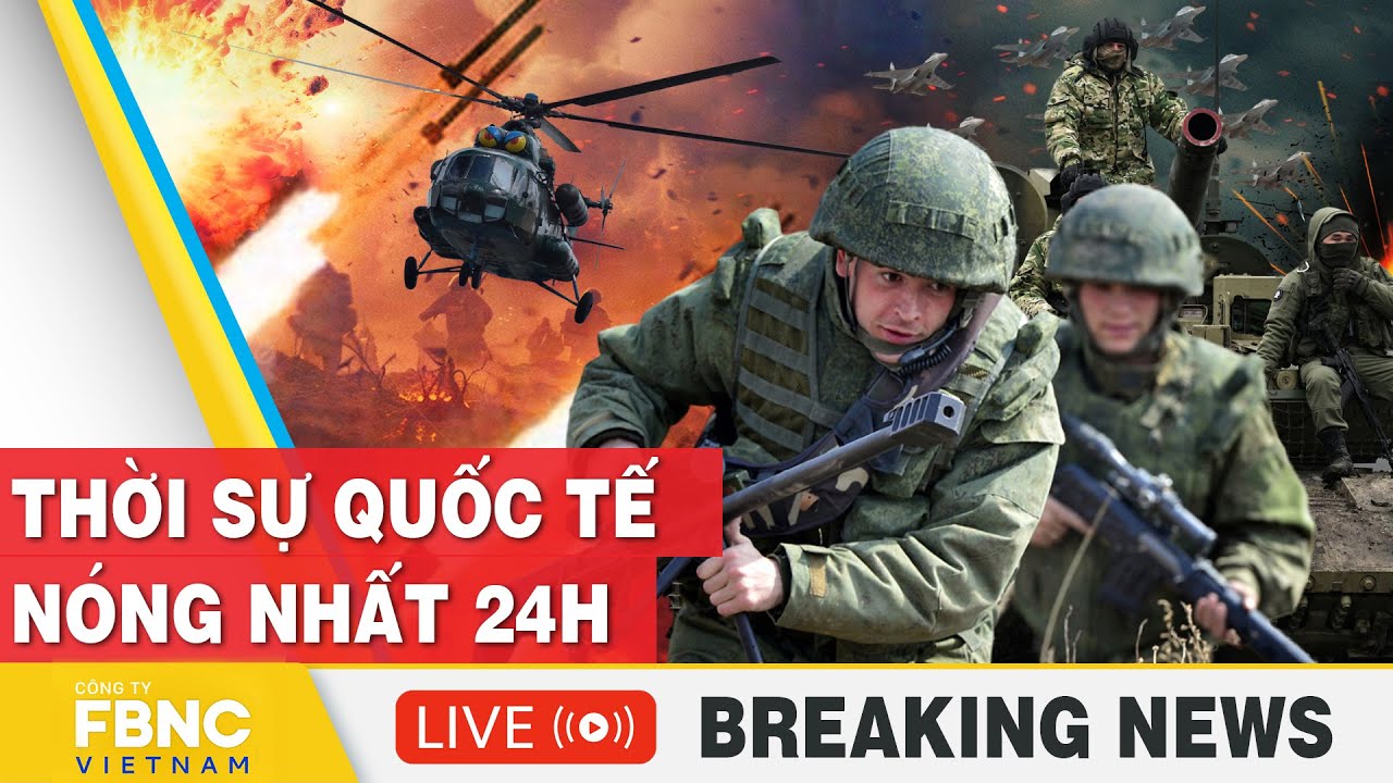 TRỰC TIẾP: Thời sự Quốc tế mới nhất | Nga sẵn sàng dùng hạt nhân đáp trả Ukraine, Kiev chùn bước?