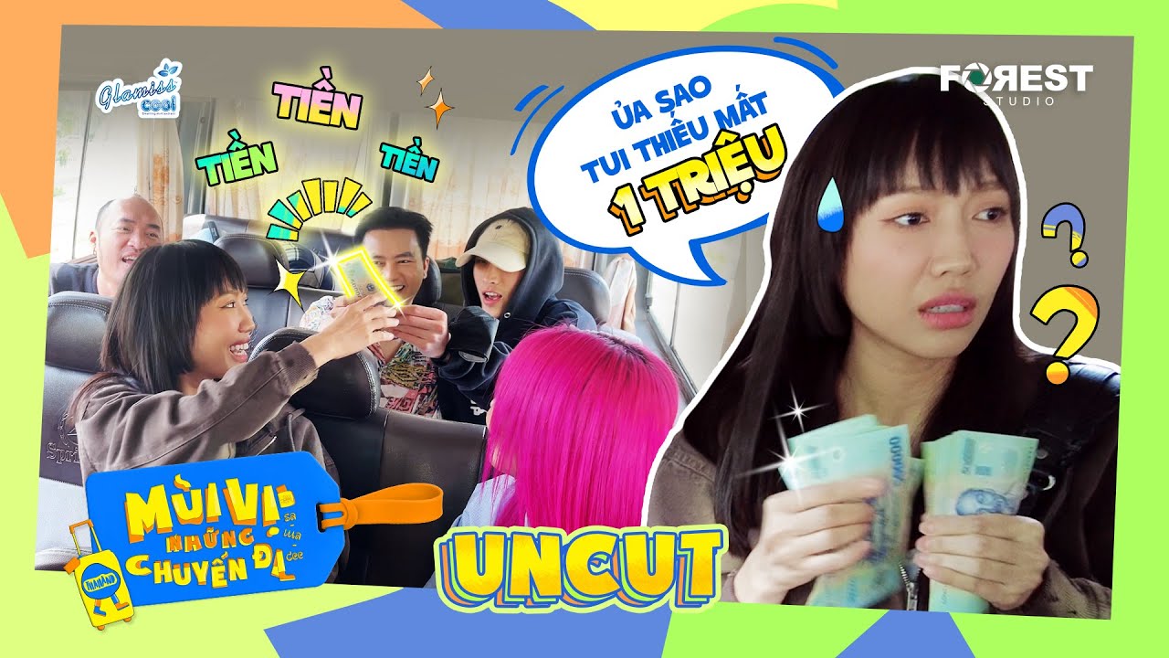 MVNCD | UNCUT: Diệu Nhi tá hỏa vì lạc mất chi phí chuyến đi