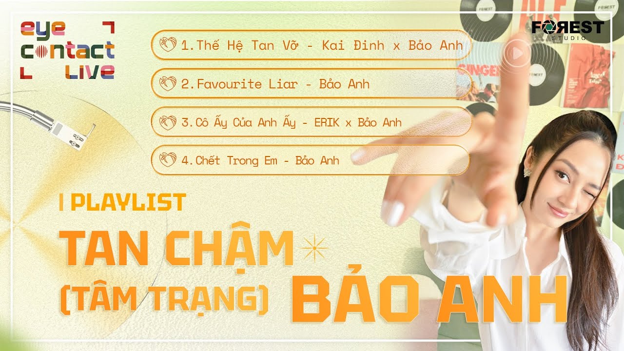 ❤️‍🩹 Playlist Tan Chậm (Tâm Trạng) BẢO ANH | Cùng Những Ca Khúc Không Biết Nên VUI hay BUỒN | ECL