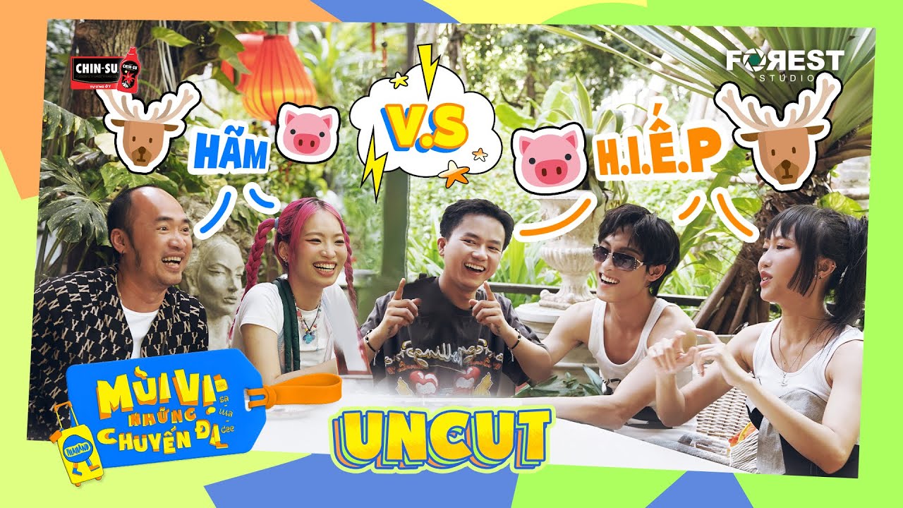 MVNCD | UNCUT | Cười "điên dại" với phần thử thách chưa được hé lộ tại Mùi Vị Những Chuyến Đi