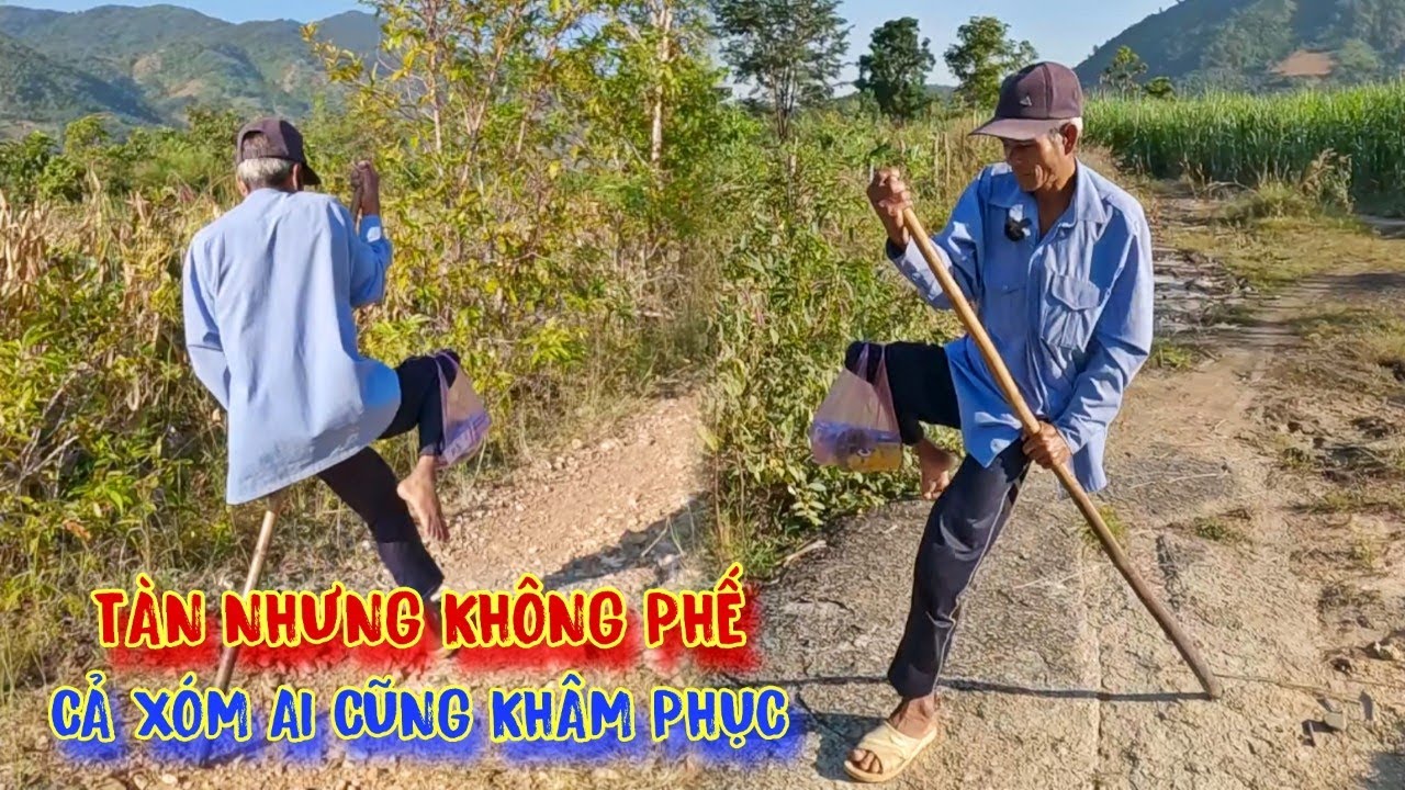 BẤT NGỜ người đàn ông QUÈ CHÂN đi nhanh như GIÓ, sống ẨN CƯ trong RỪNG - tập 909