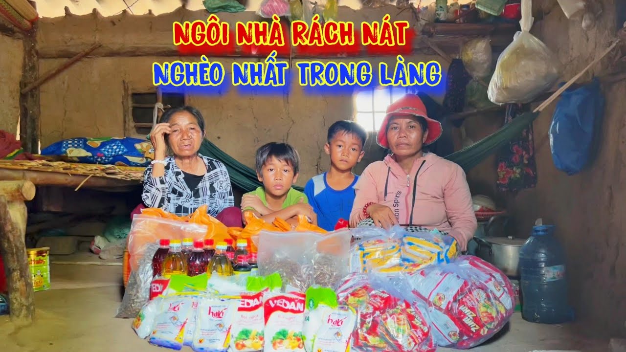 TẬN CÙNG đói khổ, 3 MẸ CON ở trong CĂN NHÀ mục nát, bữa đói BỮA NO - tập 1067