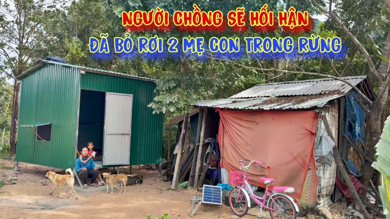 2 MẸ CON sống trong CÁI LỀU rách nát, VUI MỪNG rớt nước mắt, BẤT NGỜ có nhà mới - tập 921