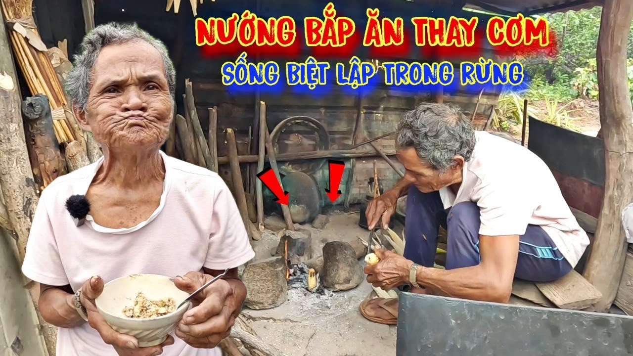 ÔNG LÃO sống ẩn danh trong rừng, ĂN BẮP thay cơm, cuộc sống bình yên TUỔI GIÀ - tập 897