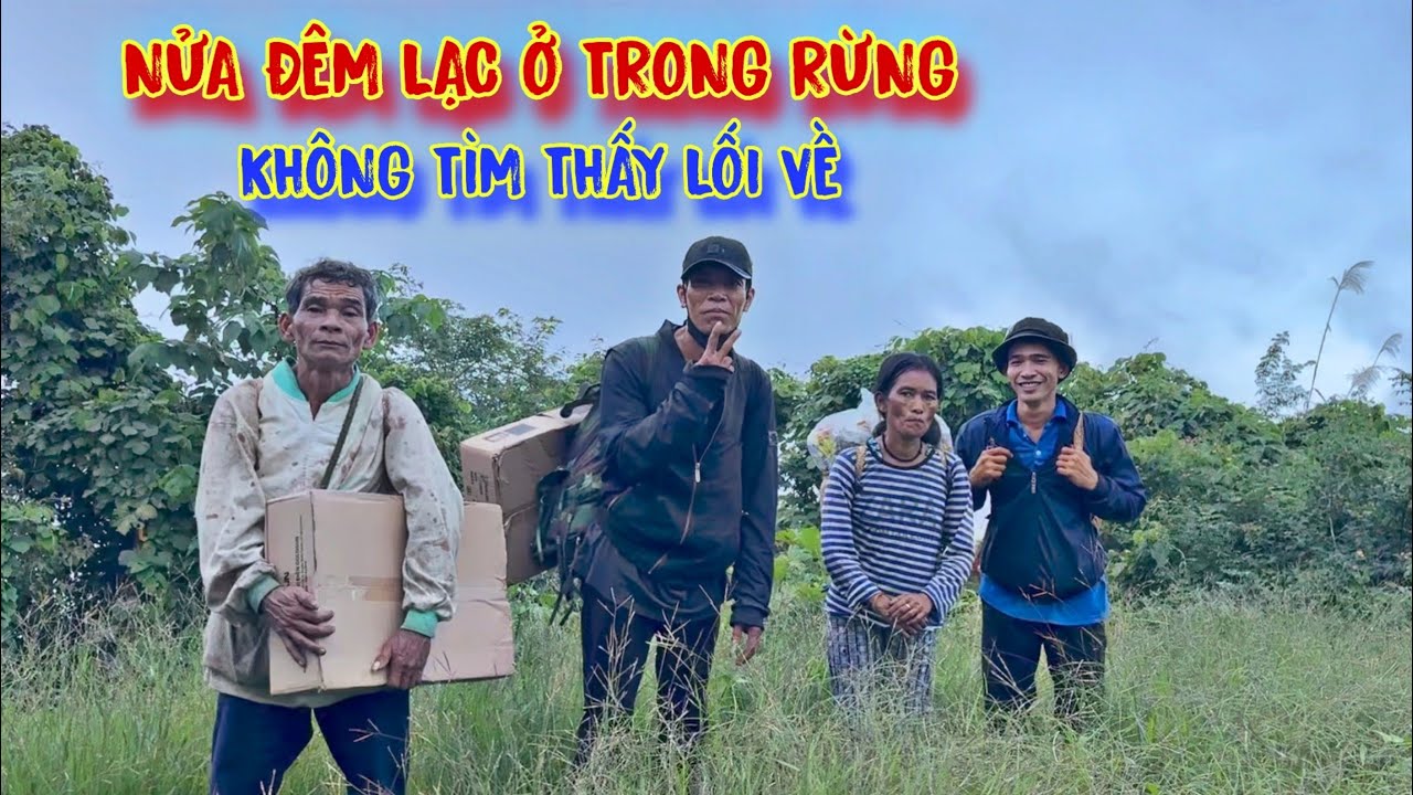 HÀNH TRÌNH đưa món quà YÊU THƯƠNG vào rừng, NỬA ĐÊM lạc trong khu rừng hoang - tập 866