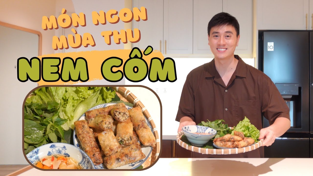 CÁCH LÀM NEM CỐM THƠM DẺO MÙA THU