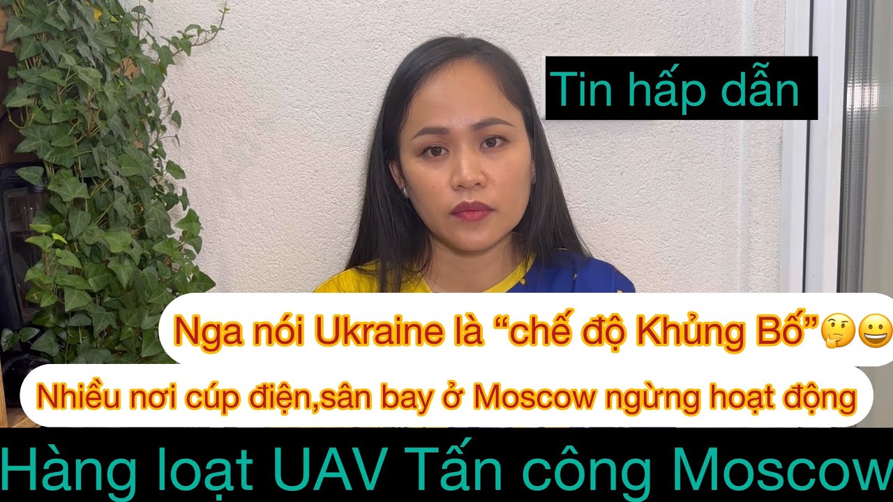 TIN HẤP DẪN 😎 Hàng Loạt “UAV “ Tấ.n công Moscow 26/11✅ Nhiều nơi cúp điện-Sân bay Moscow tạm ngừng