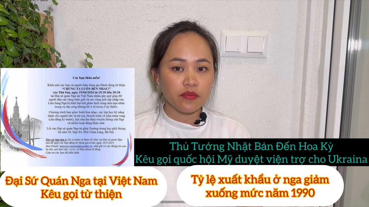 12.700 Hộ Kinh Doanh Nhỏ Lẻ ở nga Phá Sản/DSQ Nga Tại Việt Nam Kêu Gọi Quyên Góp Từ Thiện 🤡