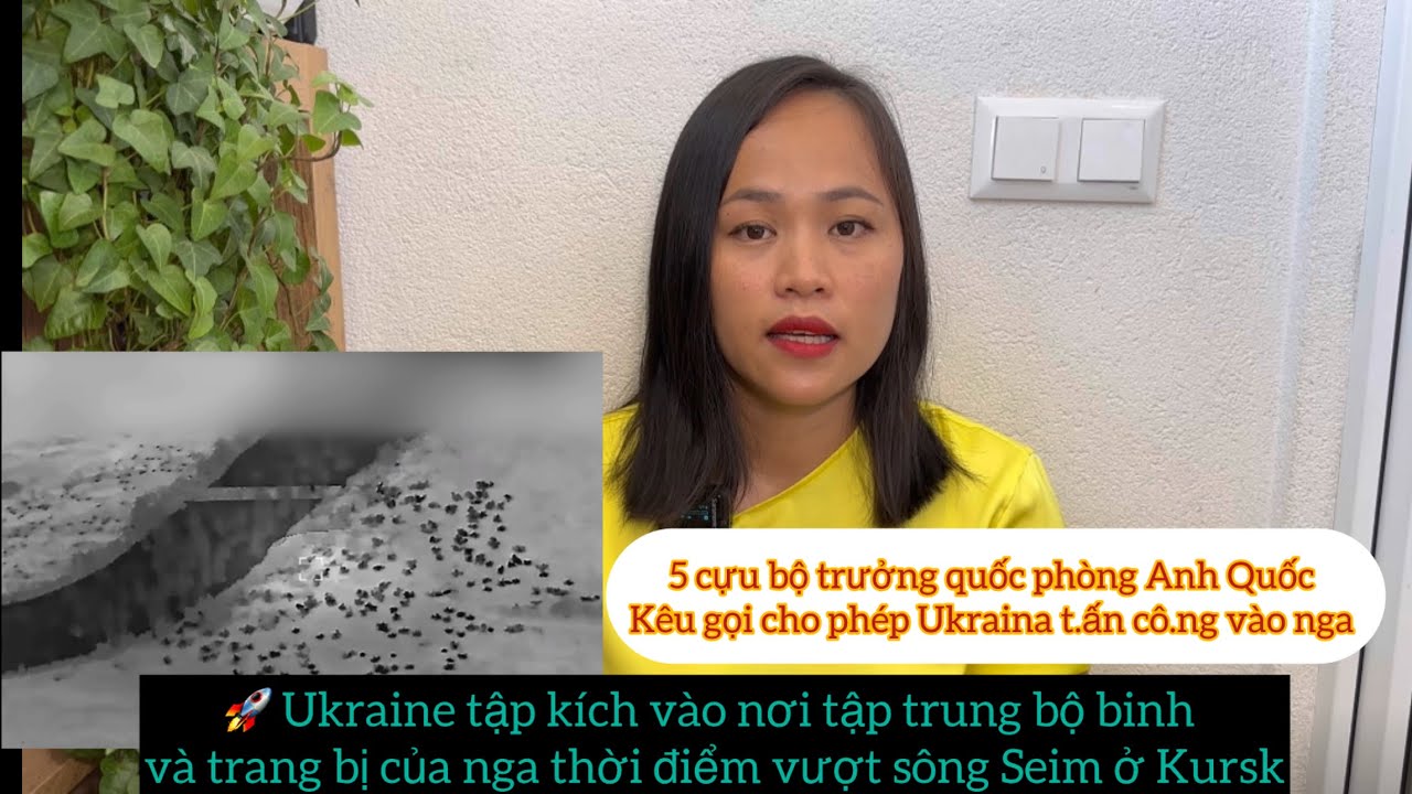 Ukraina Bao Vây Nơi Tập Trung Bộ Binh và Trang Thiết Bị Của Nga tại Điểm Vượt Sông Seim Vùng Kursk