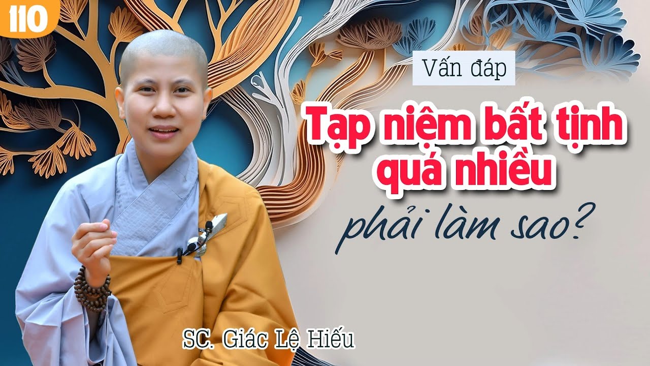 Vấn đáp: Tạp niệm bất tịnh quá nhiều phải làm sao? - SC. Giác Lệ Hiếu