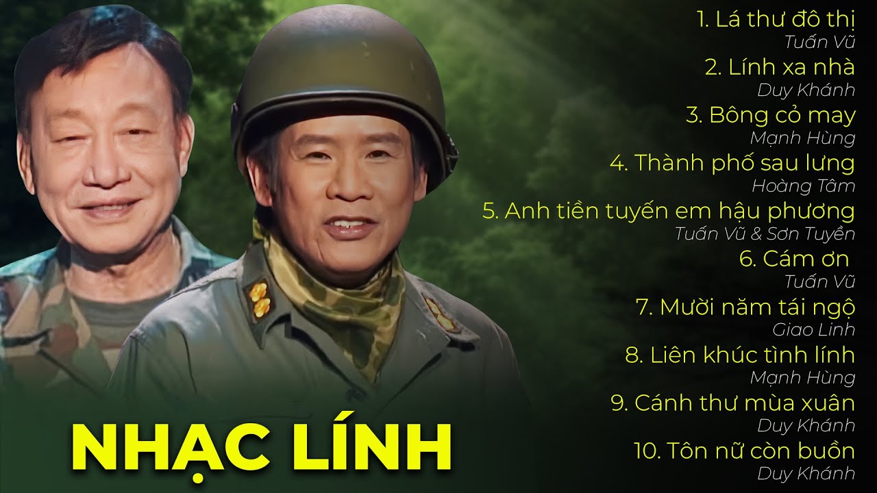 Nhạc Lính Xưa 1975 Bất Hủ - Nhạc Lính Hải Ngoại Hay Nhất