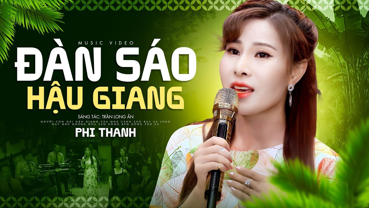 Không ngờ Phi Thanh hát nhạc Dân Ca Miền Tây ngọt ngào đến thế - Đàn Sáo Hậu Giang