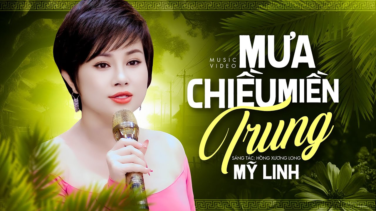 Mưa Chiều Miền Trung - Mỹ Linh | Trời miền Trung mưa lắm bạn tình ơi