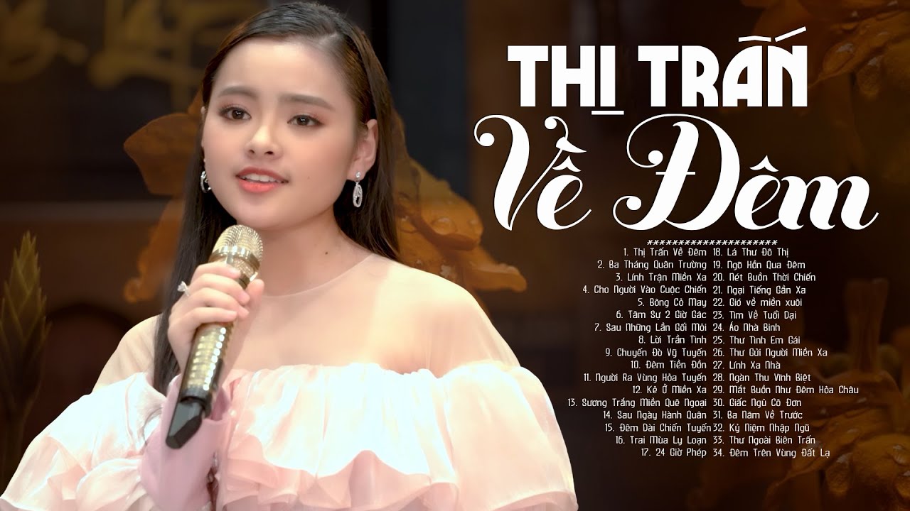 Thị Trấn Về Đêm, Ba Tháng Quân Trường 🍁 Giọng Ca Cực Phẩm Hát Nhạc Lính Chinh Phục Triệu Người