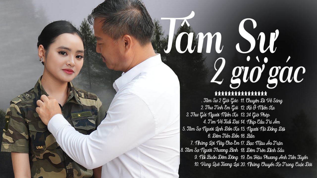 Tâm Sự 2 Giờ Gác THU HƯỜNG QUANG LẬP - Song Ca Nhạc Lính Hải Ngoại 1975 Càng Nghe Càng Hay