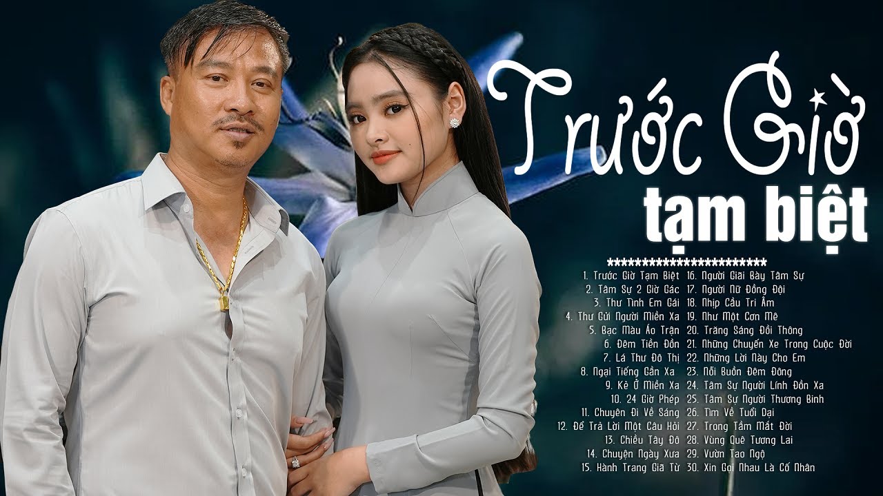 TRƯỚC GIỜ TẠM BIỆT Thu Hường Quang Lập - Cặp Đôi Song Ca Nhạc Lính Nghe Hoài Không Chán