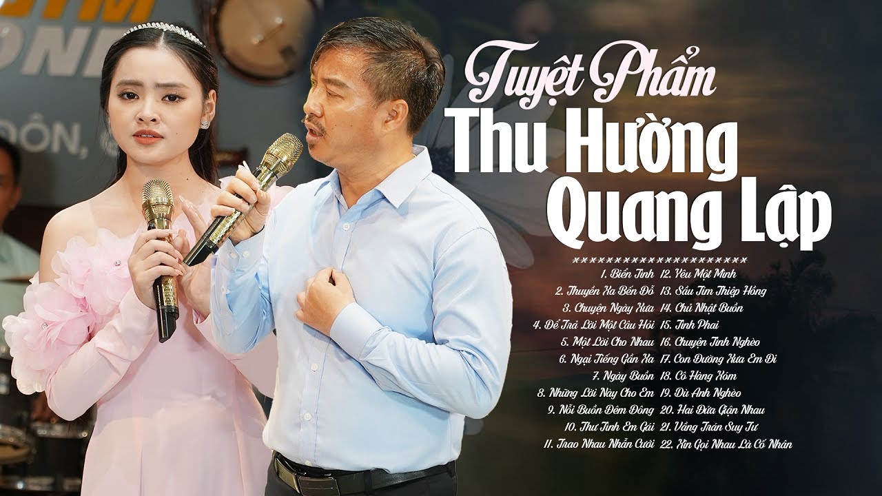 Tuyệt Đỉnh Song Ca THU HƯỜNG QUANG LẬP Khiến Triệu Trái Tim Tan Chảy 💦 Liên Khúc BIỂN TÌNH