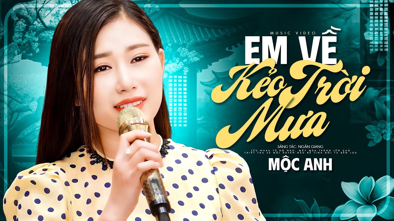 Ai Cũng Khen Cô Ca Sĩ Trẻ Hát Bolero Quá Hay - Em Về Kẻo Trời Mưa & Nước Cuốn Hoa Trôi | Mộc Anh