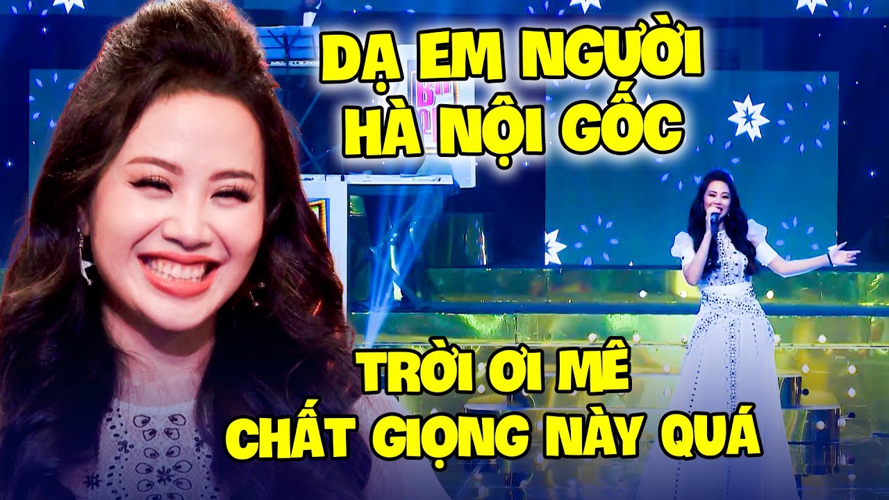 cô gái HÀ NỘI GỐC hát giọng CỰC ẤM khiến cả trường quay SAY MÊ yêu cầu hát tiếp | Bolero Trữ Tình